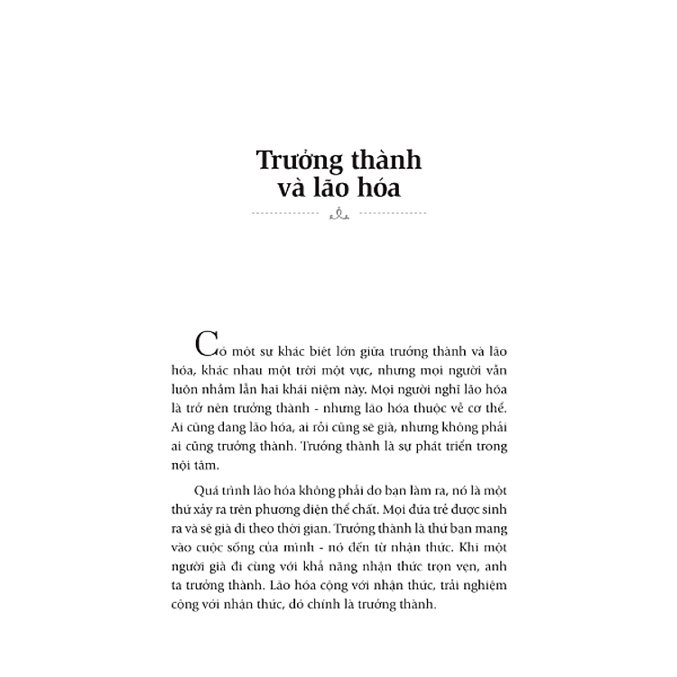 Trưởng Thành - Osho - Ảnh 5