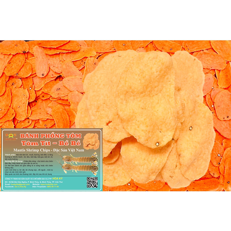 Bánh phồng tôm thượng hạng 1kg Hoà Ký