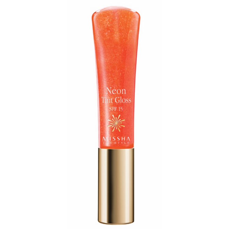 Son Bóng The Style Neon Tint Gloss Amber Coral Missha M8405 (7.5ml)