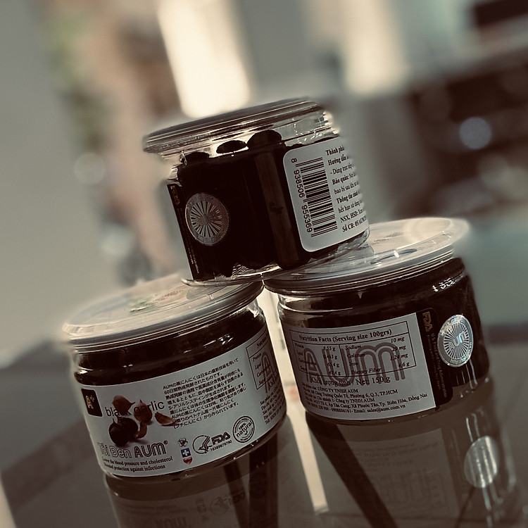 Hot Deal 3 Hũ Tỏi đen bóc vỏ AUM 150g