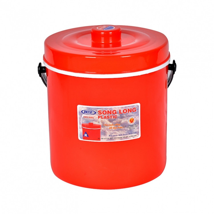 Phích ủ đá 5l Song Long - màu ngẫu nhiên