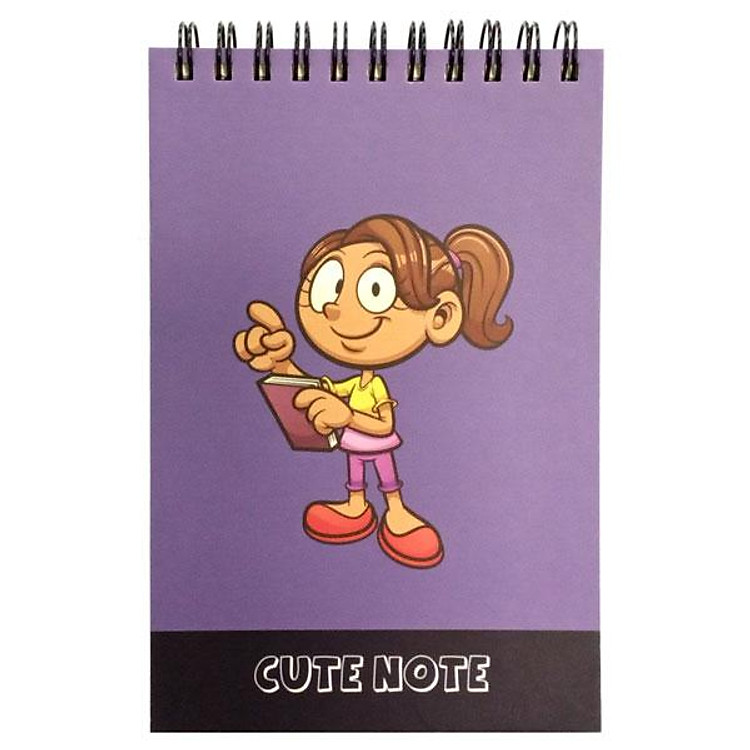 Sổ Lò Xo Teen Không Kẻ Có Chấm (80gsm)