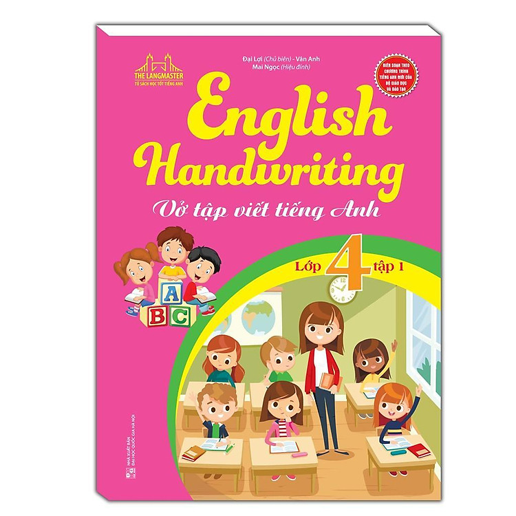 Vở Tập Viết Tiếng Anh Lớp 4 – Tập 1