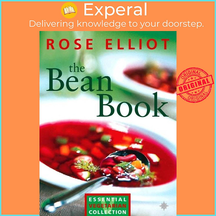 Sách - The Bean Book - Essential Vegetarian Collection by Rose Elliot (UK edition, paperback)