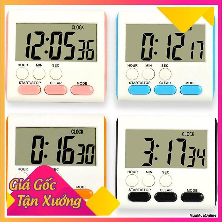 Đồng Hồ Điện Tử Bấm Giờ Đếm Ngược FREESHIP TP'S