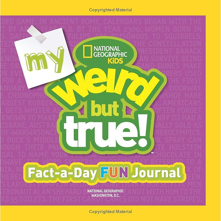 My Weird But True! Fact-A-Day Fun Journal - Ảnh 3