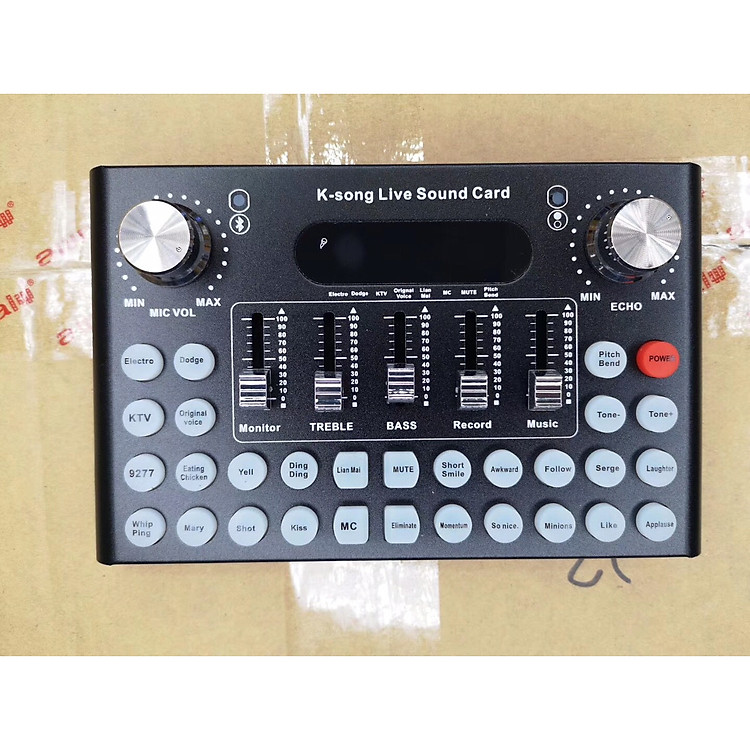 Sound Card Thu Âm LiveStream F-007 - Hàng Nhập Khẩu