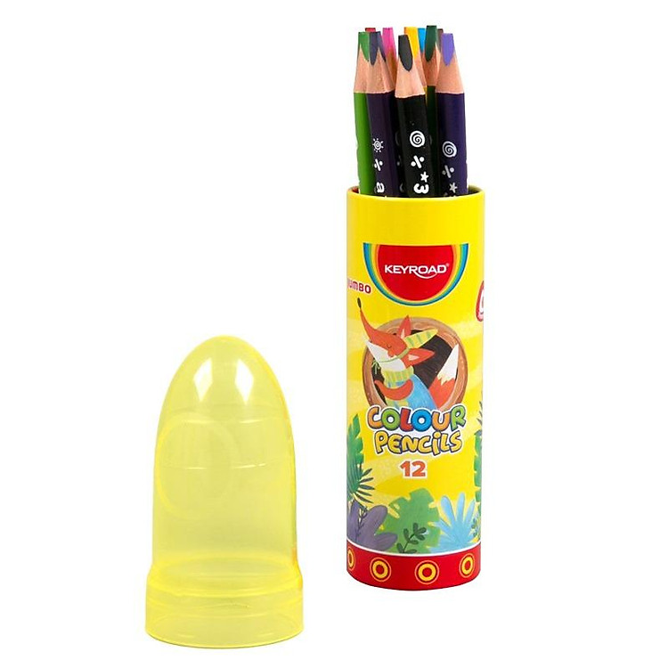 Hộp Bút Chì Màu Keyroad KR972230 (12 chiếc) - Ảnh 7