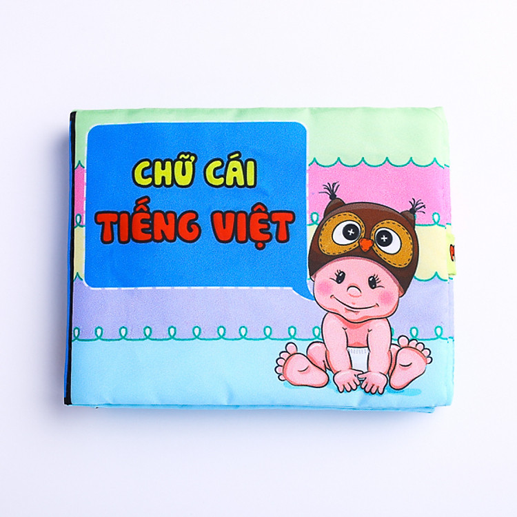Sách vải Pipo Chữ cái Tiếng Việt