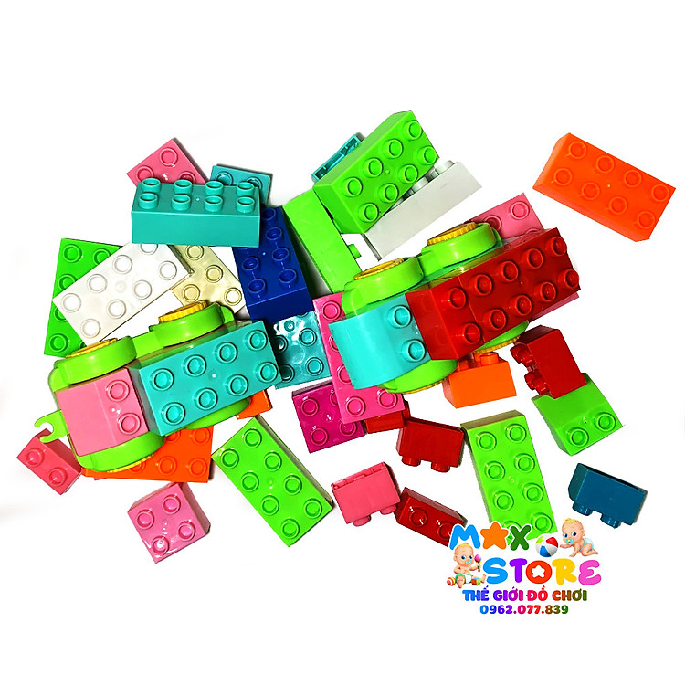 Mua Túi 1KG Đồ Chơi Xếp Hình Oto Chính hãng Tiết kiệm - Hình ảnh 4