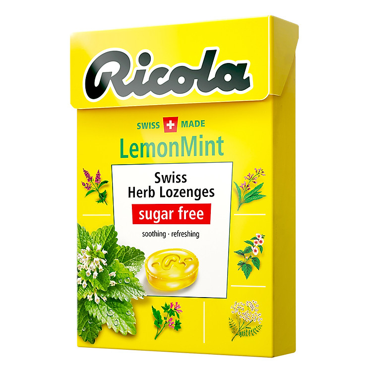 Kẹo Chanh & Bạc Hà Ricola F122672 (40g)