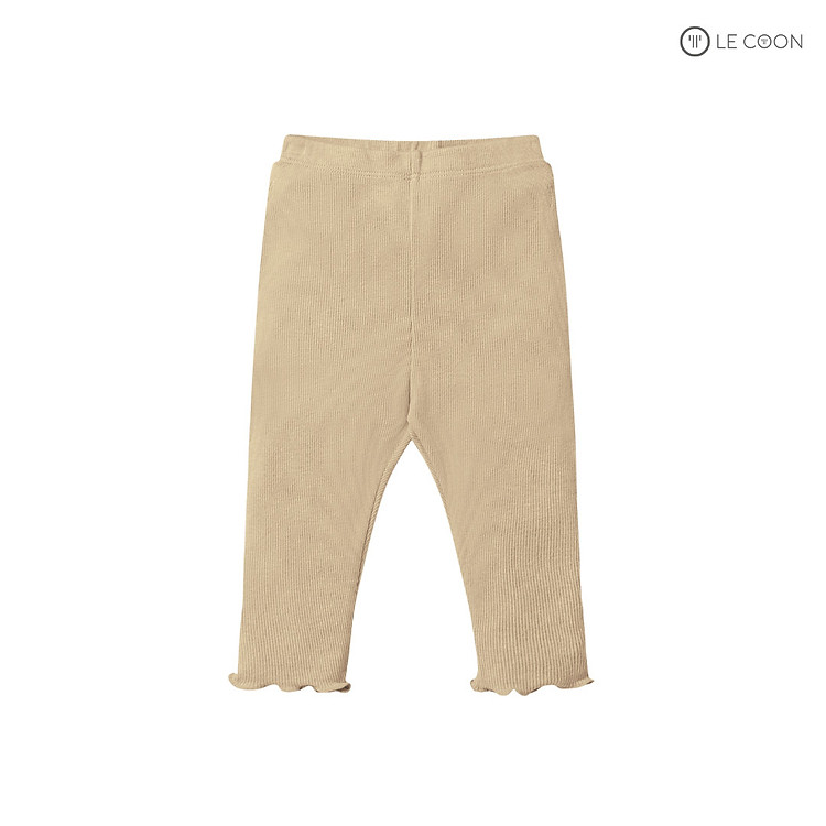 LE COON | Quần Legging Cuốn Bèo | Cotton Modal | 0 tháng-3 tuổi