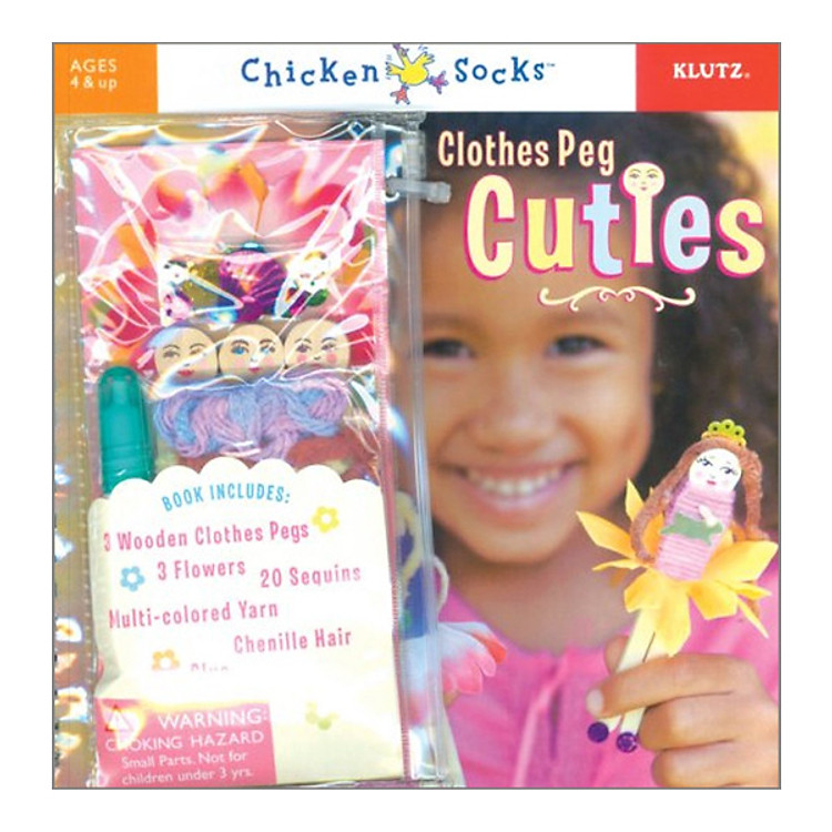 Sách Klutz: Clothes Peg Cuties