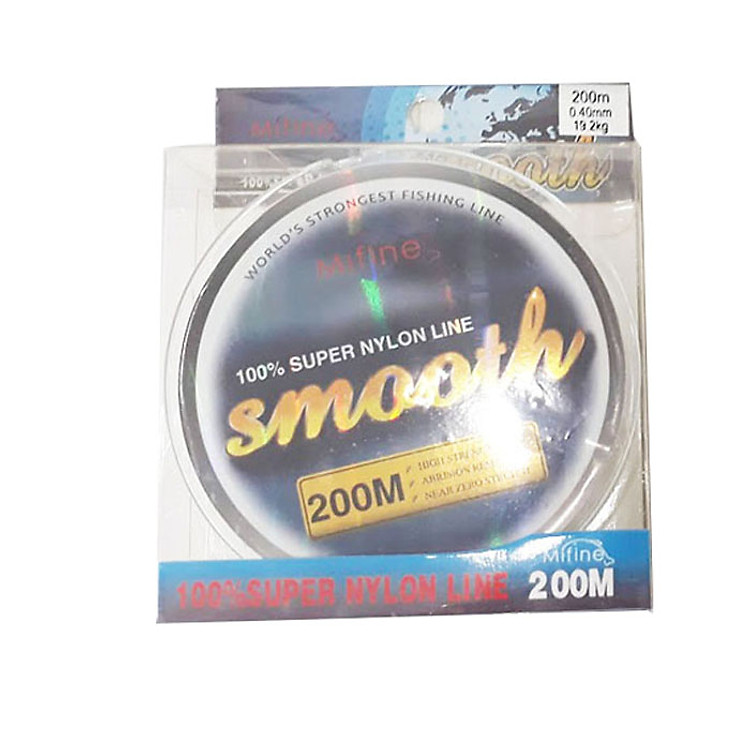 Dây Cước Câu Cá 200 mét Mifine SMOOTH