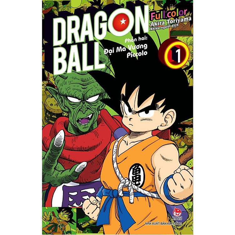 Truyện - Dragon Ball Full Color - Phần Hai - Đại Ma Vương Piccolo - Chọn Lẻ 4 Tập - Akira Toriyama - Kim Đồng