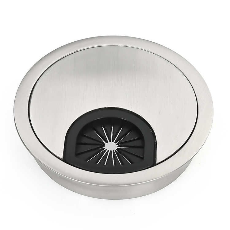 Nắp Luồn Dây Điện Máy Tính Bàn (60mm) (6.7 x 6.7 x 1.2 cm)