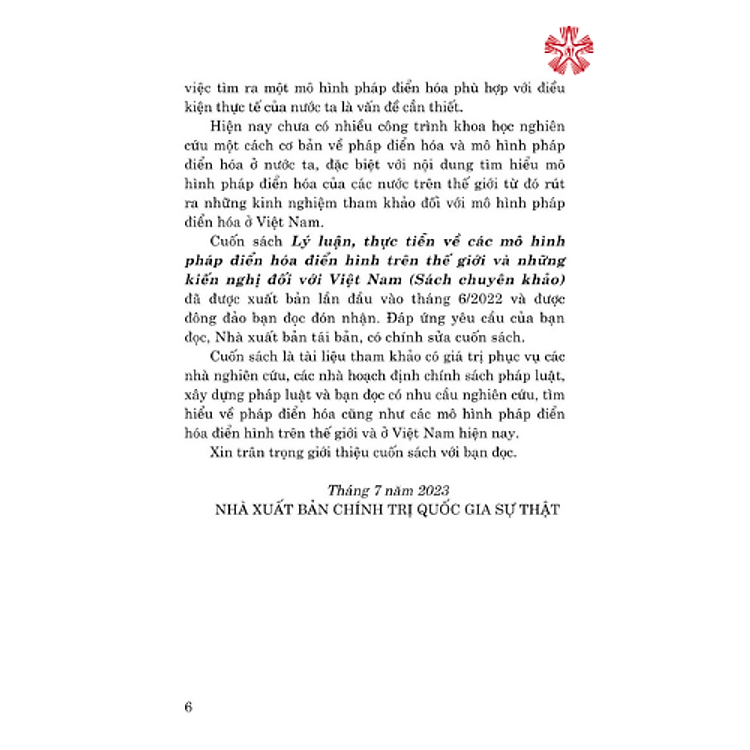 Lý luận, thực tiễn về các mô hình pháp điển hóa điển hình trên thế giới và những kiến nghị đối với Việt Nam (Xuất bản lần thứ hai có sửa chữa, bổ sung) - Ảnh 4