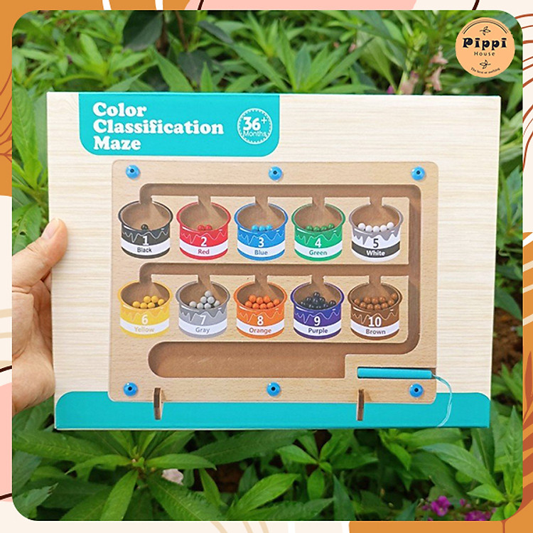 Tìm mua tại Avakids: Bảng Gỗ Nam Châm Montessori Hũ Kẹo - Ngập tràn khuyến mãi