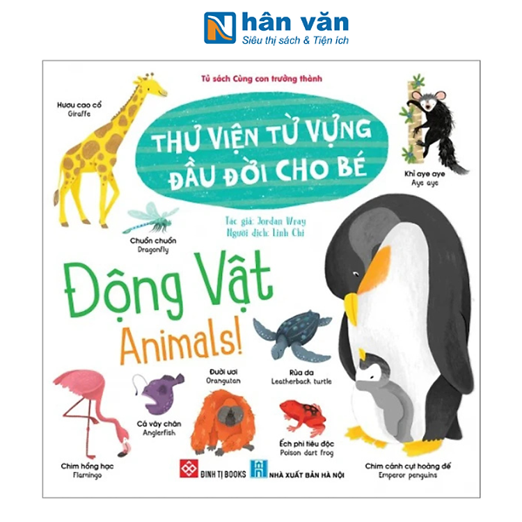 Thư Viện Từ Vựng Đầu Đời Cho Bé – Động Vật – Animals!