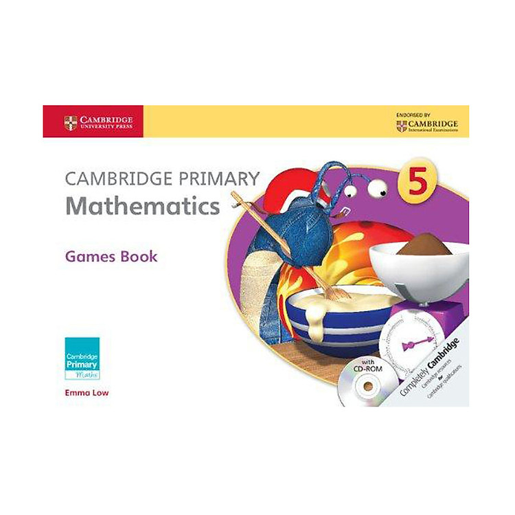 Sách Cambridge Primary Mathematics 5: Games Book with CD-ROM