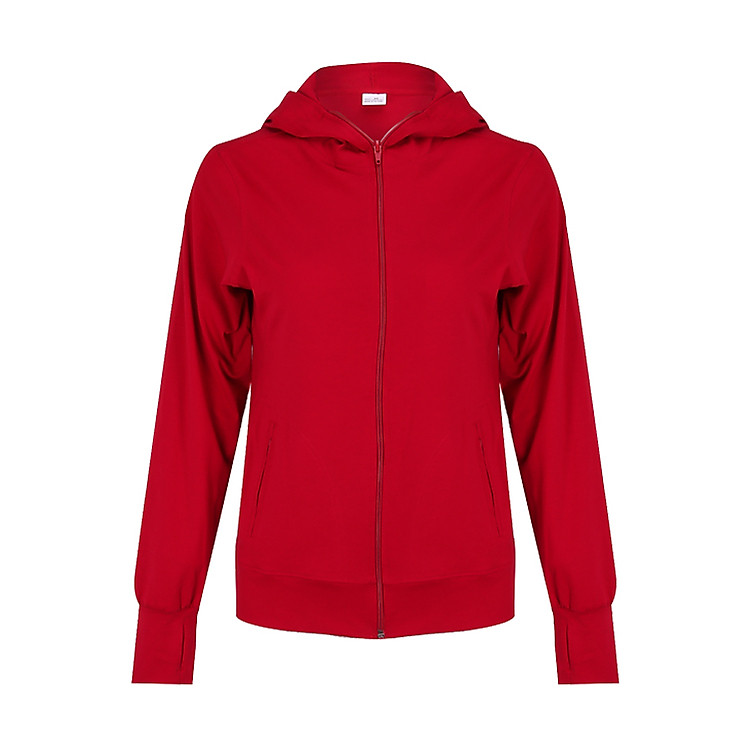 Áo khoác nữ thoát nhiệt Nhật Bản Goking, 6 túi to tiện dụng, vải thun 100% cotton mỏng nhẹ thoáng mát, thấm hút mồ hôi. Áo chống nắng hàng hiệu cao cấp