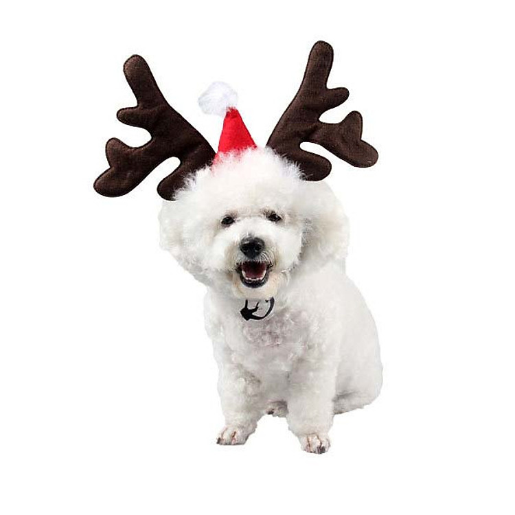 Băng đô tuần lộc cho thú cưng (màu, mẫu ngẫu nhiên)