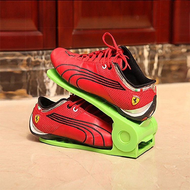 Bộ 3 kệ để giày dép thông minh điều chỉnh được độ cao thấp