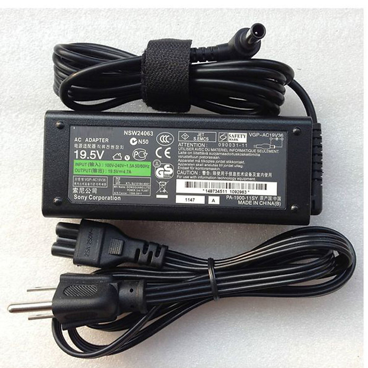 Sạc cho Laptop Sony Vaio 19.5v-4.7a
