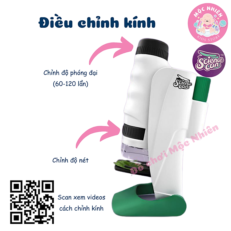 Mua Kính hiển vi cầm tay TOPBRIGHT cho bé Chính hãng Giá tốt - Hình ảnh 5