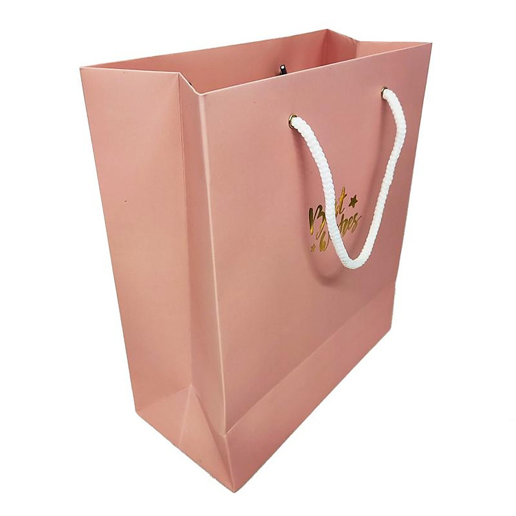 Túi Giấy Đựng Quà Ép Nhũ 25 x 21 cm - Greenwood 27 - Ảnh 3