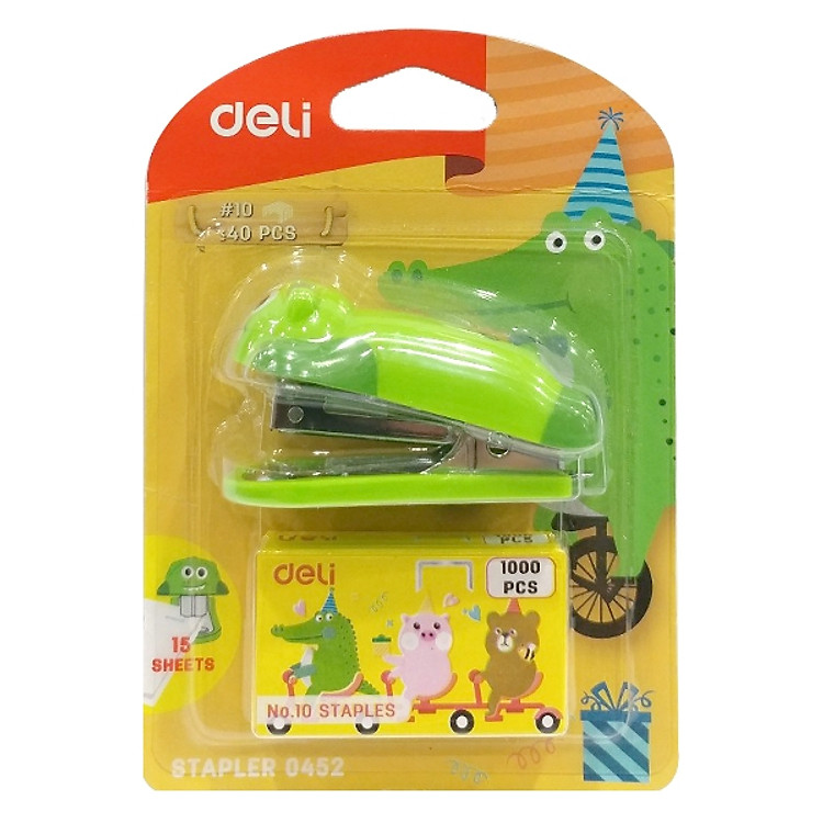 Bấm Kim Mini và Kim Bấm Deli 0452