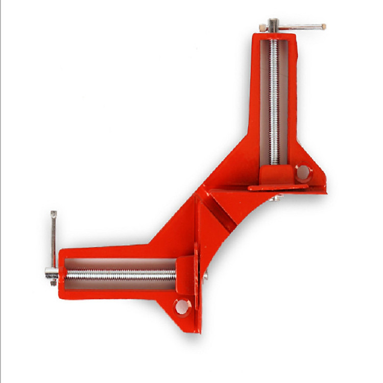 Bộ 2 Ê tô ke góc vuông, kẹp góc vuông mini ke vuông chính xác (đỏ) chuyên kẹp gỗ, kim loại, nhựa, vật liệu mỏng một cách chính xác