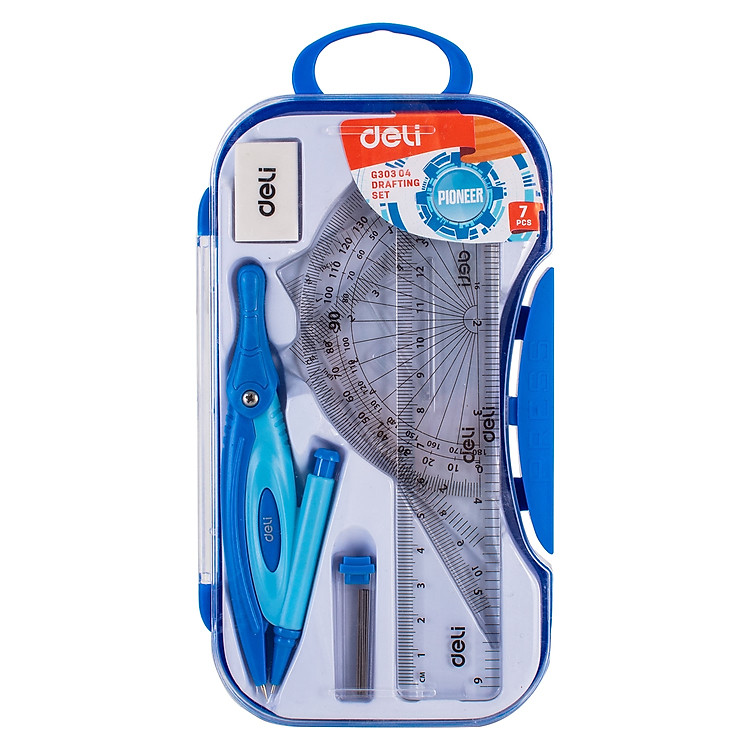 Bộ Compa Deli EG30304 (7 dụng cụ) - Ảnh 2