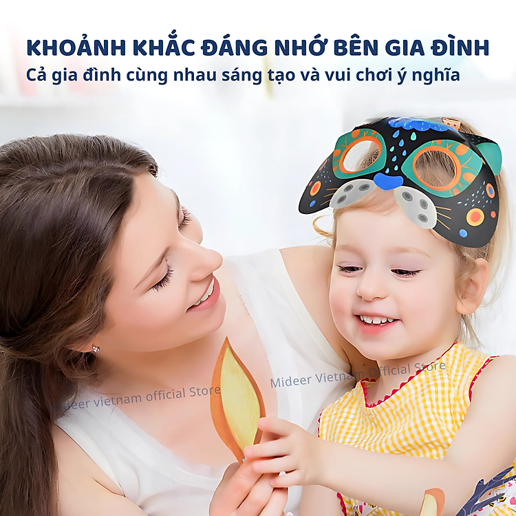 Mua Đồ chơi DIY Mideer Mặt nạ Hóa trang Chính hãng Ưu đãi - Hình ảnh 5