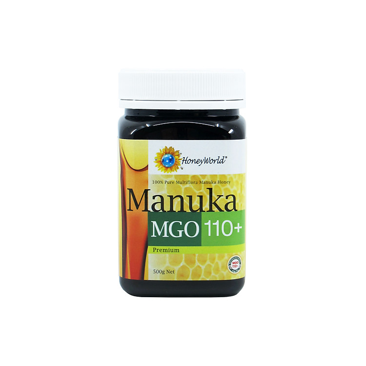 Mật Ong Manuka MGO110+ 500g 100% Nguyên Chất Multiflora Làm Đẹp Tăng Cường Sức Khỏe