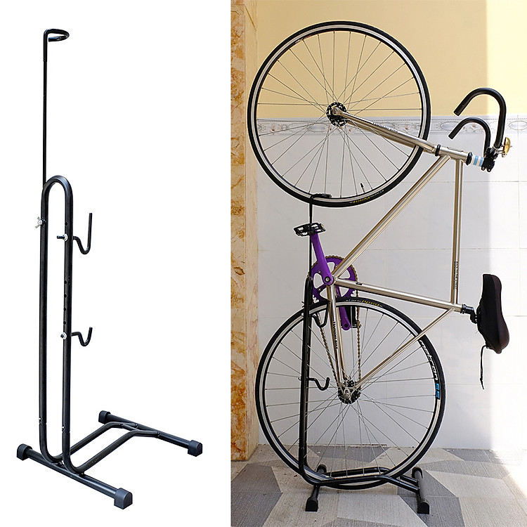 Chân dựng xe đạp đa năng chữ L