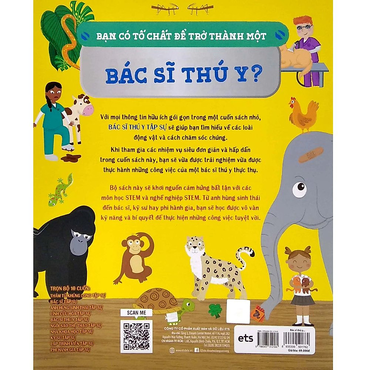 Tủ Sách Giáo Dục Stem: Bác Sĩ Thú Y Tập Sự - Ảnh 5