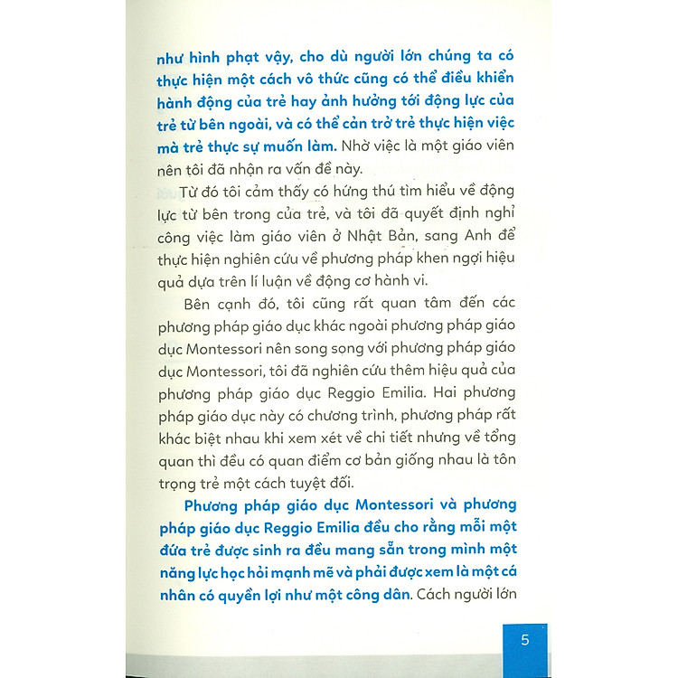 Khen Sao Cho Đúng, Mắng Sao Cho Chuẩn - Nuôi Dạy Một Đứa Trẻ Tự Lập Theo Phương Pháp Giáo Dục Montessori Và Reggio Emilia - Ảnh 2