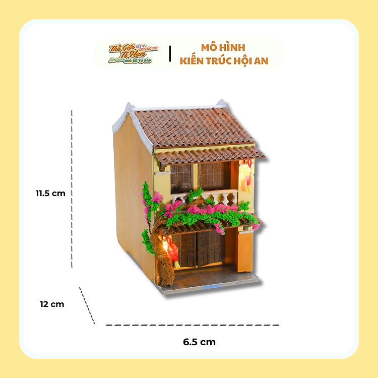 Mô Hình Tự Lắp Ráp DIY Hội An Chính hãng Giá tốt - Hình ảnh 5