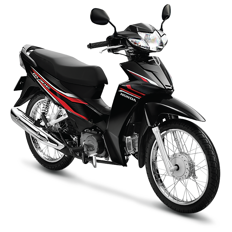 Xe Máy Honda Blade 110 - Phiên bản Tiêu chuẩn (Phanh cơ, vành nan hoa)