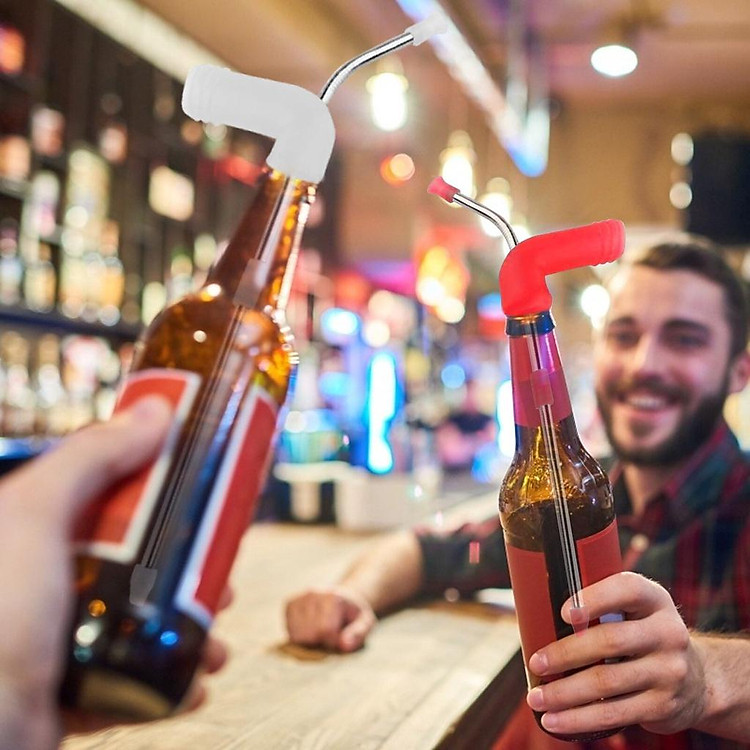 Beer Snorkel Festivals Party Dispenser Portable Beer Snorkel Beer Funnel Party Games Quick Drink Beer Bottle Funnel Bar Tool