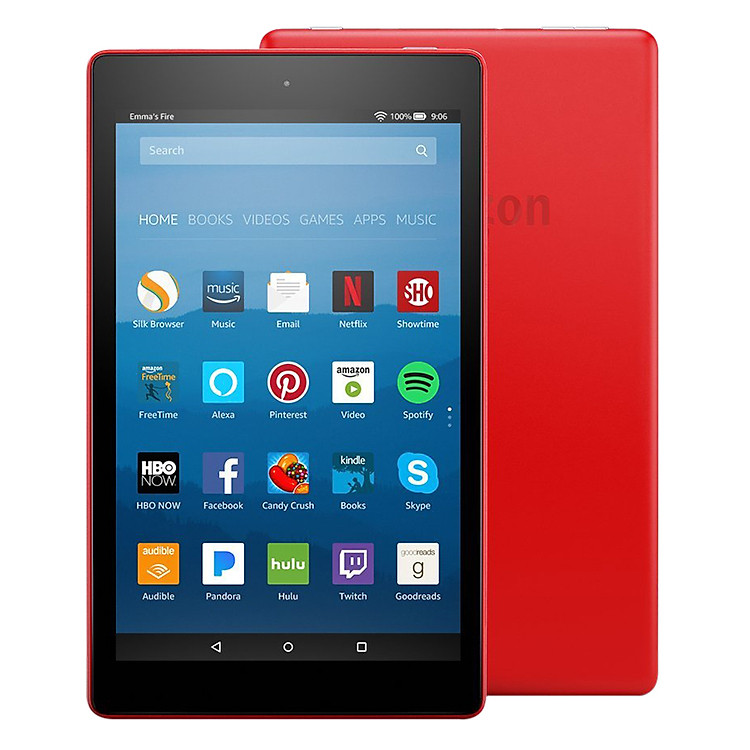 Máy Tính Bảng Kindle Fire HD8 (7th) Wifi 16GB (2017) - Hàng Chính Hãng