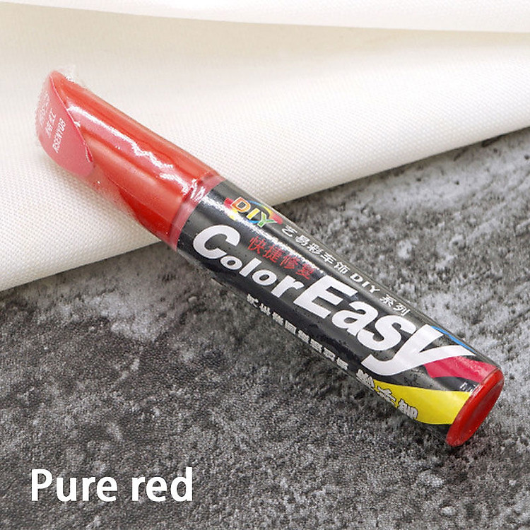 Bút tẩy xóa vết trầy xước dăm, xước lộ màu trên ô tô xe máy ColorEASY 4 màu đen, ghi, đỏ, trắng