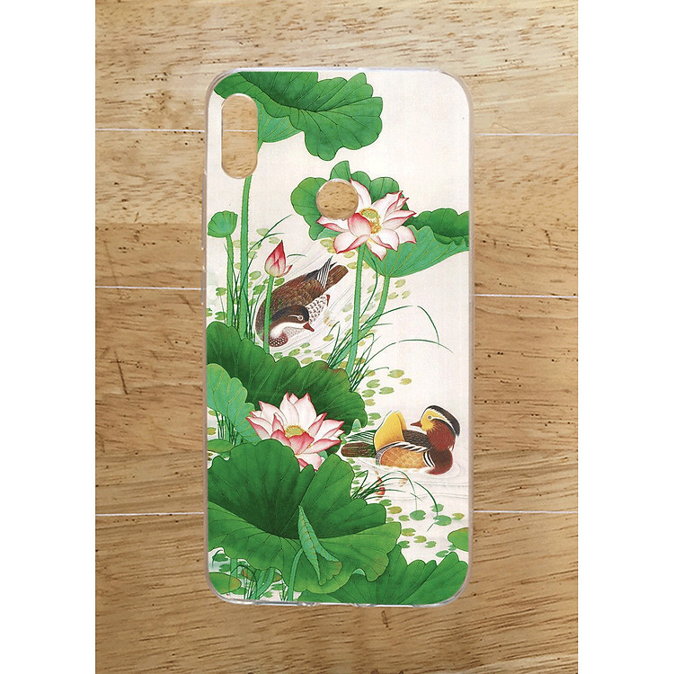 Ốp Lưng Dùng Cho Honor 8X (Ốp Dẻo) - Cảnh Ao Sen
