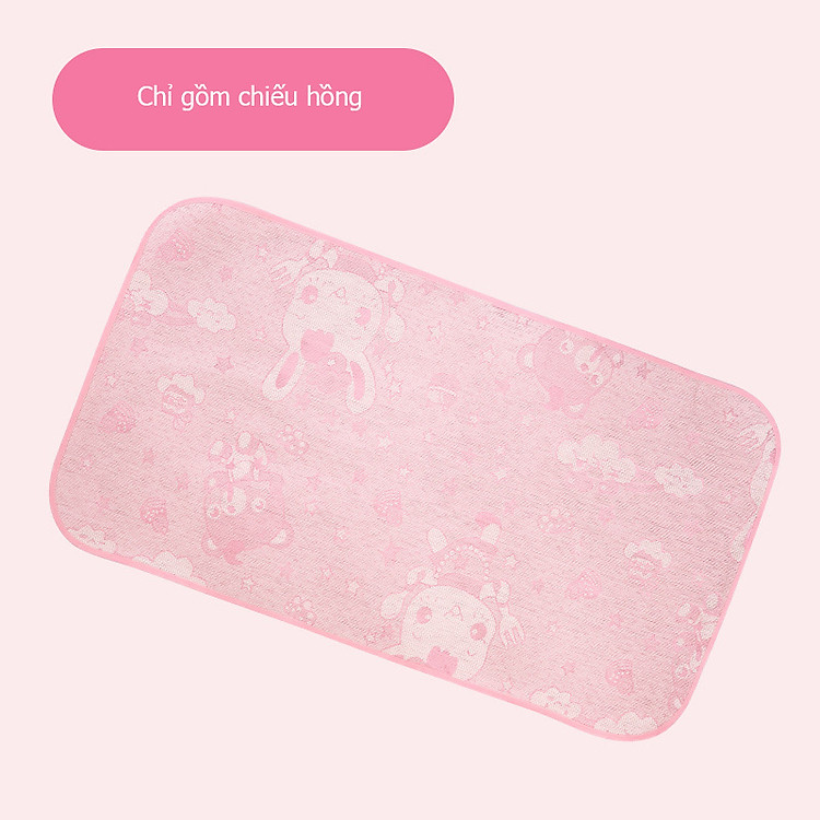 Mua tại Lazada: Chiếu lót nôi trẻ sơ sinh - Hồng Chính hãng, giá tốt
