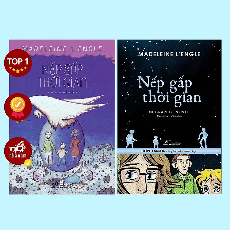 Combo Nếp gấp thời gian (Madeleine L’Engle - Hope Larson) - Bản Quyền