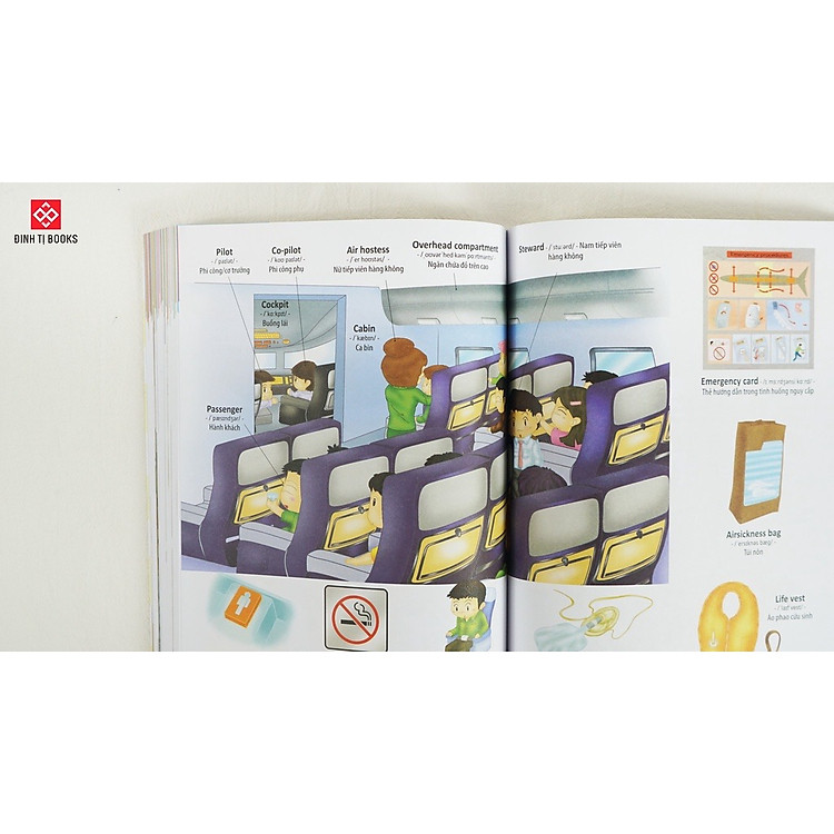 4000 Từ Vựng và Mẫu Câu Tiếng Anh Thiết Yếu Cho Trẻ Em - Song Ngữ Việt Anh Cho Trẻ Từ 4 Tuổi - Ảnh 7