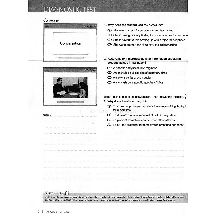 TOEFL iBT Listening (A1) - Ảnh 6