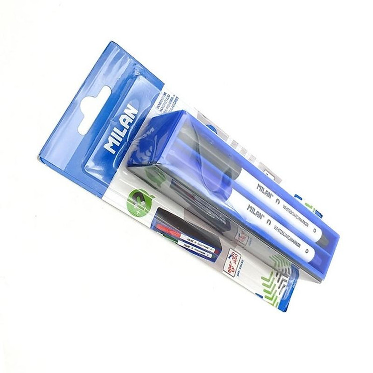 Bộ Bút Lông + Bôi Bảng Nam Châm Milan BWM10402 - Ảnh 4