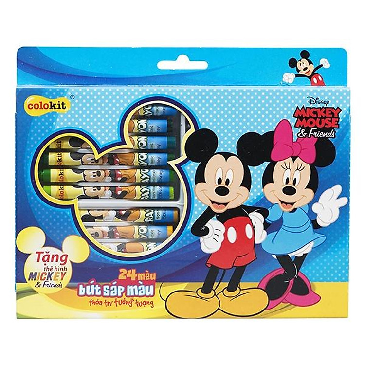 Bút Sáp Màu Thiên Long CR-C030/MI (24 màu)